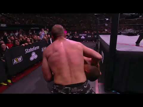 Jon Moxley Slams Daniel Garcia On The Steel Steps 6/1/22
