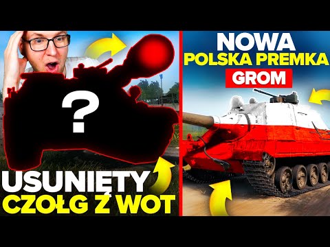 USUNIĘTY CZOŁG W WOT !!! NOWA POLSKA PREMKA