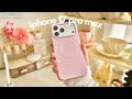 IPhone 17 Pro Max Silver Aesthetic Unboxing Cute IOS 26 Customization Accessories Haul