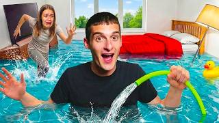 SEVGİLİMİN ODASINI HAVUZA ÇEVİRDİM *çıldırdı*