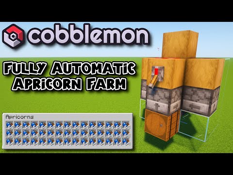 Fully Automatic Apricorn Farm | Tutorial | Cobblemon