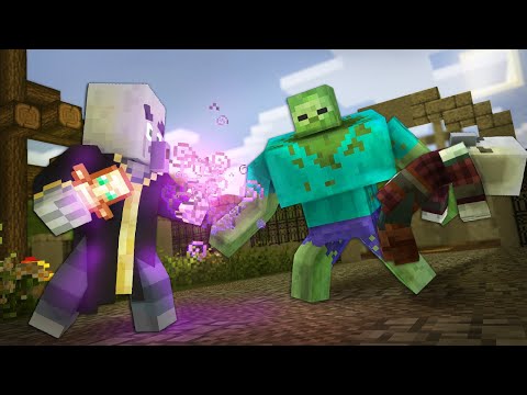 Illagers Into The Dungeon 02 - Mutant Zombie | Minecraft Animation