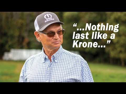 Gale Rippey loves his Krone VariPack Belt Baler