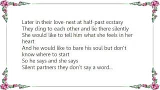 George Jones - Silent Partners Lyrics