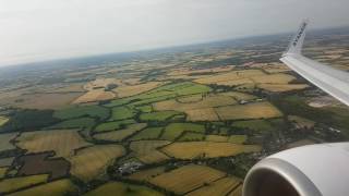 Beautiful England | Wing view | Stansted Airport departure