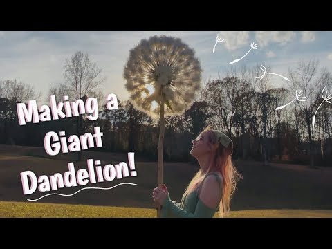 I want to be Arrietty…Giant Dandelion Tutorial! ♡