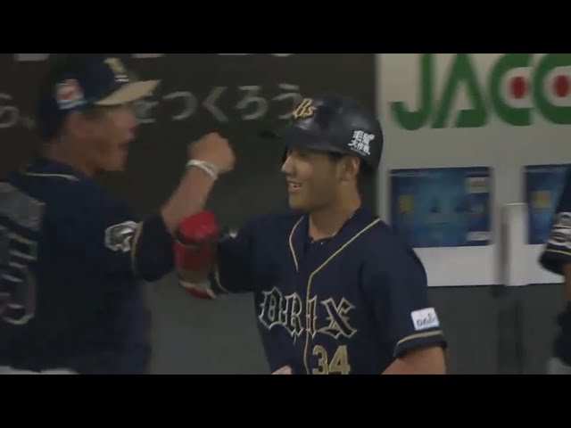 【1回表】バファローズ・吉田正 逆方向へ先制の2ランホームラン!! 2016/9/14 F-Bs