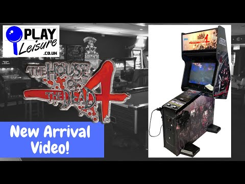 RUN, Zombies!! It's the EPIC The House of The Dead 4 Arcade Machine...