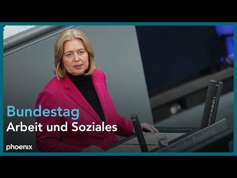 Video Thumbnail: Bundestagsdebatte zum Regierungsprogramm Arbeit und Soziales am 15.05.25
