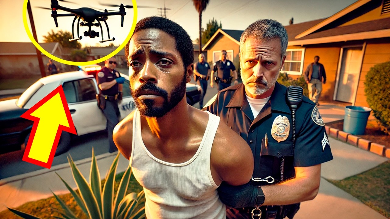 RACIST White Cop CAUGHT LIVE 🎥 Planting FAKE Evidence on Innocent Black Man 🚔💥