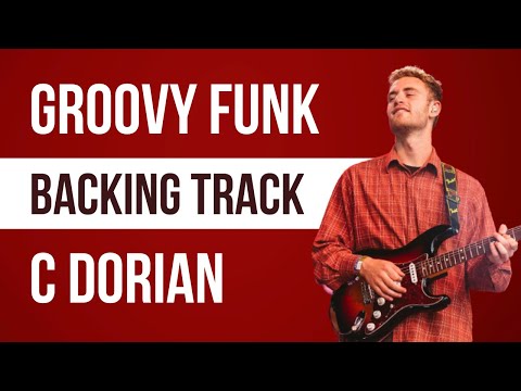 Groovy Funk Backing Track in C Dorian