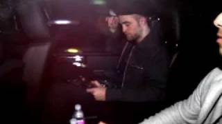 Robert Pattinson New Pictures of  leaving the People's Choice Awards