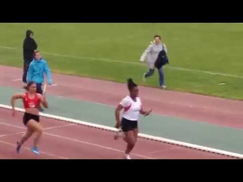 4x100m SEF (série 1) - Interclubs 2016 (1er tour) à Castres
