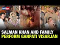 Salman Khan And Family Bid Adieu To Ganpati Bappa In Style Ganesh Chaturthi 2024