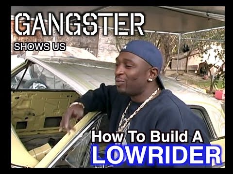 LOWRIDER THROWBACKS #24 - Gangster of the Majestics building his Santana Banana.(2000)