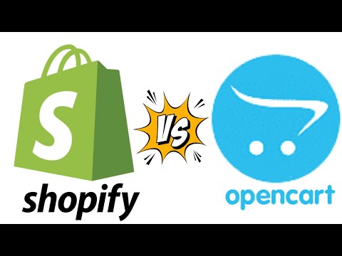Shopify vs OpenCart : Best Online Store For Ecommerce ?