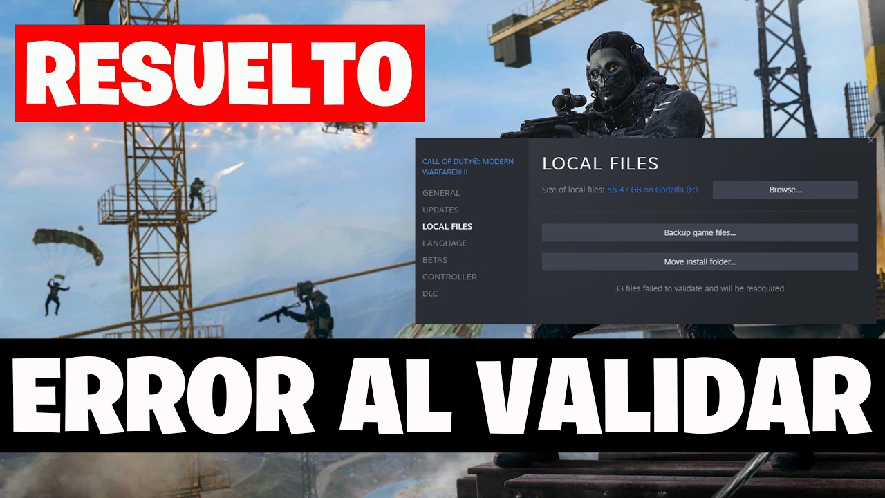Call of Duty Warzone 3 “No Se Han Podido Validar los Archivos y Se Volverán a Descargar” – SOLUCIÓN