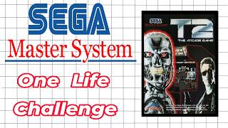 Master System One Life Challenge T2 The Arcade Game