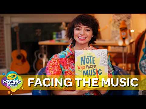 Facing the Music with Kate Micucci | Crayola Creativity Week | Day 1