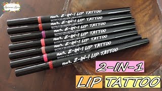 RESENHA: MARK 2-IN-1 LIP TATTOO AVON | LAIANE LIRA