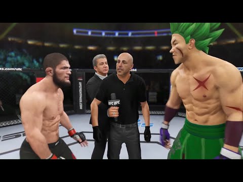 UFC 4 - Khabib vs. Broly Dragon Ball - Crazy UFC 👊🤪