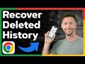 How To Recover Deleted History In Google Chrome