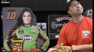 DANICA PATRICK MADE ME A LONGHORN SANDWICH