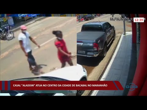 Casal “Aladin” atua no Centro da Cidade de Bacabal no Maranhão 25 02 2022