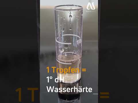 💧🔍 Wasser-Härtegrad bestimmen - Wie viel Kalk hat mein Leitungswasser? Jetzt einfach selbst testen!
