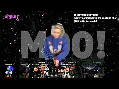 Amber D //  Watch on YouTube to play Stream Avatars on the Livestream!  Write "!commands" in the cha