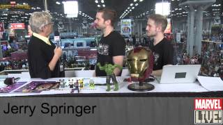 Jerry Springer Talks about Possibly Becoming a Comic Book Character at NYCC 2014