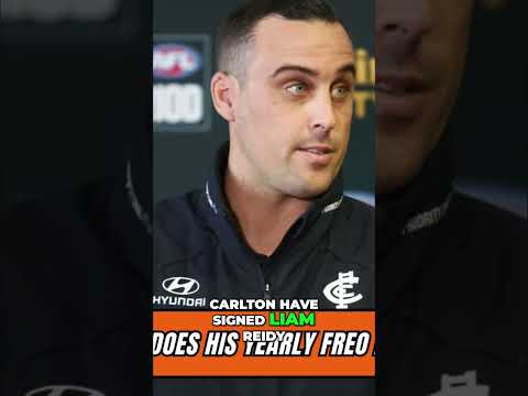 Carlton Land Their First Trade! Liam Reidy Joins from Fremantle!