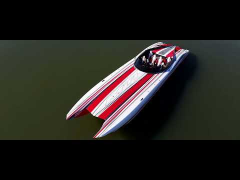 2025 MTI 482 Powered by Mercury Racing QC4 V 1350/1550's. Sold by Performance Boat Center.