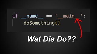 Why We Use if __name__ == '__main__' in Python