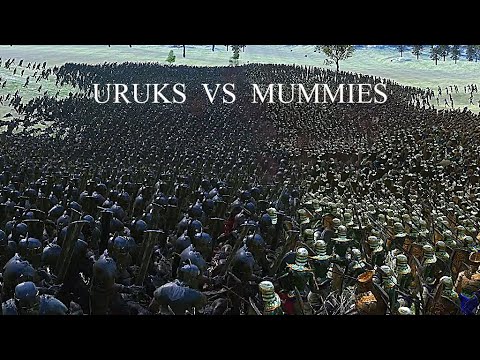 10000 URUKS VS 10000 MUMMIES  ULTIMATE EPIC BATTLE SIMULATOR