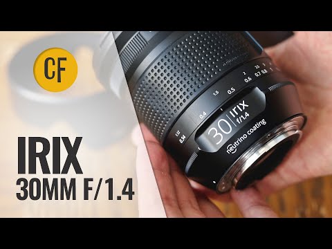 Video thumbnail for Irix 30 mm f/1.4 review 1