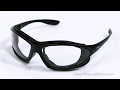 Honeywell Uvex Seismic 2 In 1 Eyewear And Goggle Kit With Black Frame And Clear Lenses RWS 51043