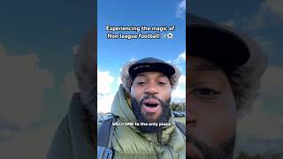 Going to a low tier football game as an American 😂⚽️ #football #nonleague #americanabroad