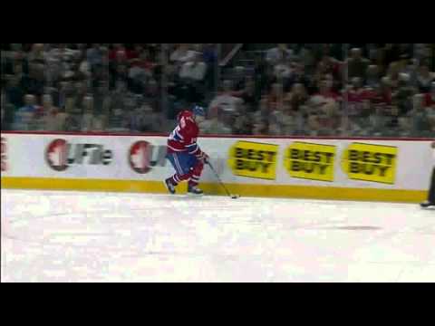 Jeff Halpern Goal - January 17th, 2011 - Flames vs Canadiens