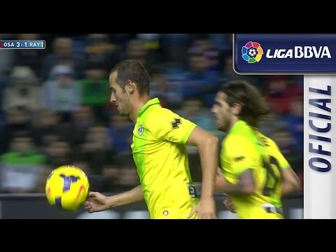 Gol de Gálvez (3-1) en el Osasuna - Rayo Vallecano - HD