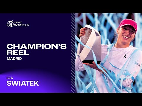 Теннис Iga Swiatek claims first title in Madrid