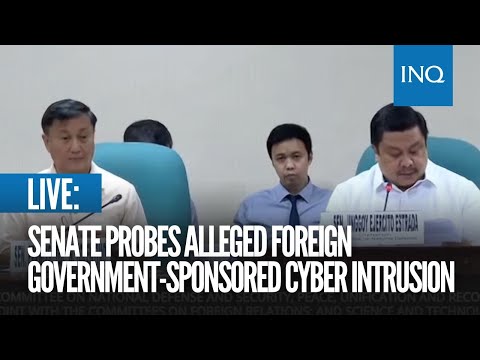 LIVE: Senate probes alleged foreign government-sponsored cyber intrusion May 22