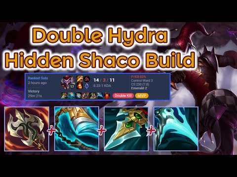 Double Hydra Build - Stridebreaker Ravenous Ranked [League of Legends] Full Gameplay -Infernal Shaco