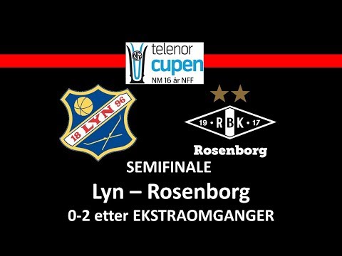 NM G16 Telenor Cup semifinale Lyn - Rosenborg 0-2 E.E.O