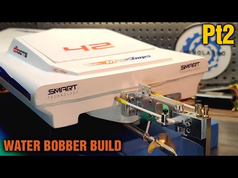 Push-Pull Steering Setup & Installation - 19" Water Bobber Build - Fast Rc Boat