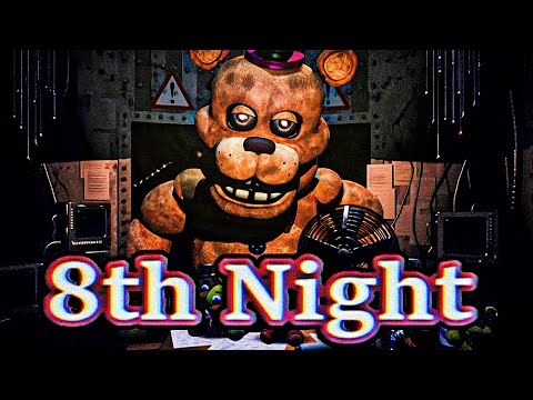 DESBLOQUEANDO A NOITE 8 SECRETA DO FNAF 2