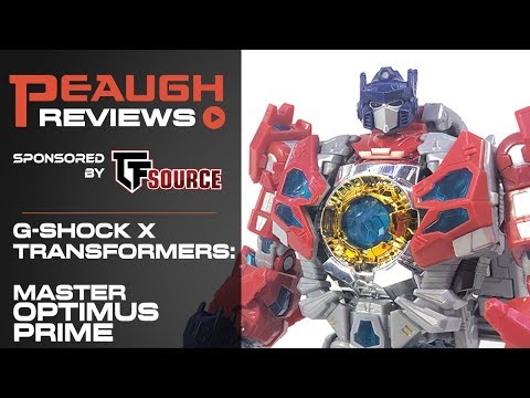 Video Review: G-Shock x Transformers - MASTER OPTIMUS PRIME