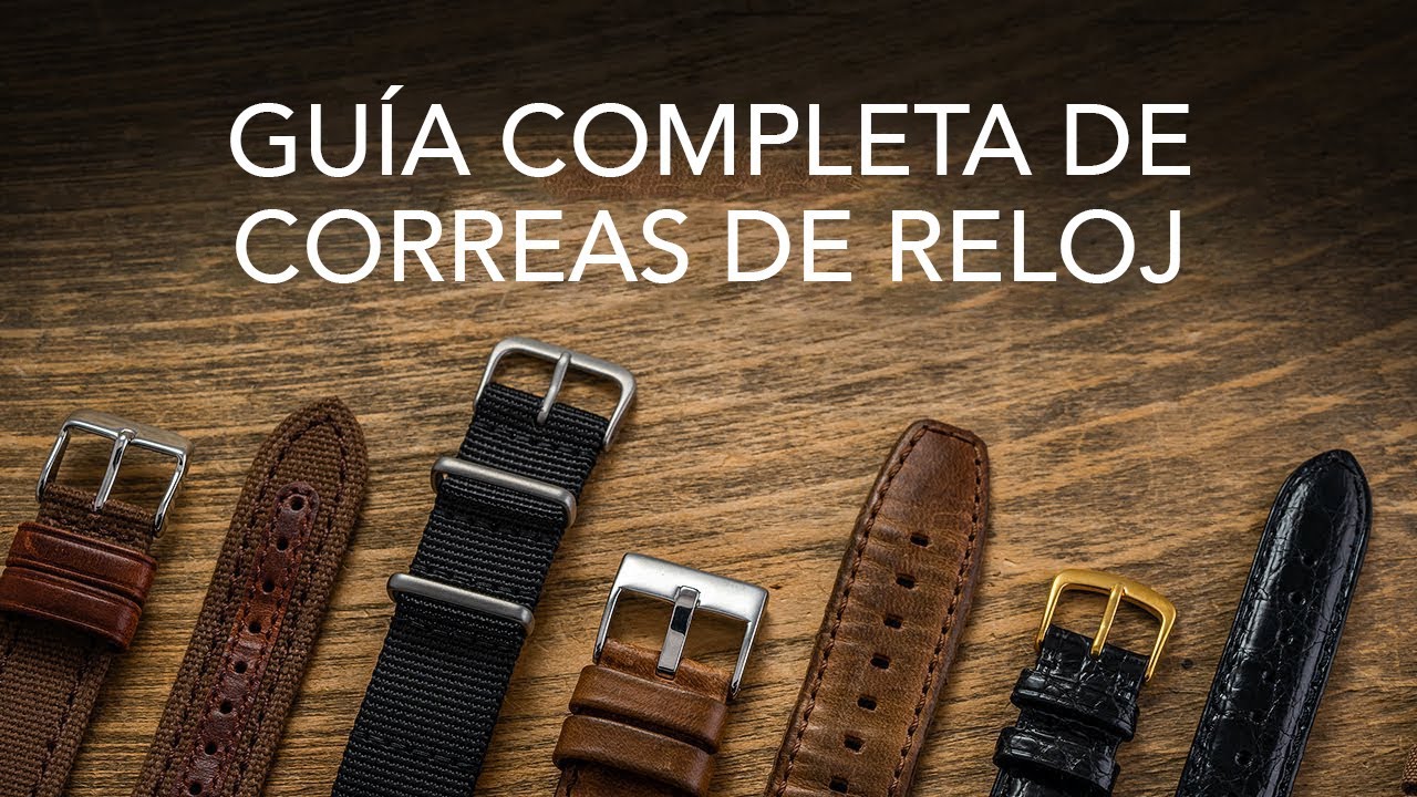 Watch ¡Una guía completa de correas de relojes: todo lo que debes saber! Now ¡Una guía completa de correas de relojes: todo lo que debes saber!