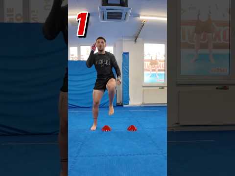 These 4 footwork drills will improve your Muay Thai!🔥 #mma #kickboxing #muaythai