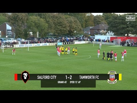 Salford City 1-2 Tamworth - National League North 22/10